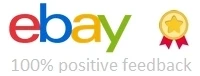 eBay 100% positive feedback